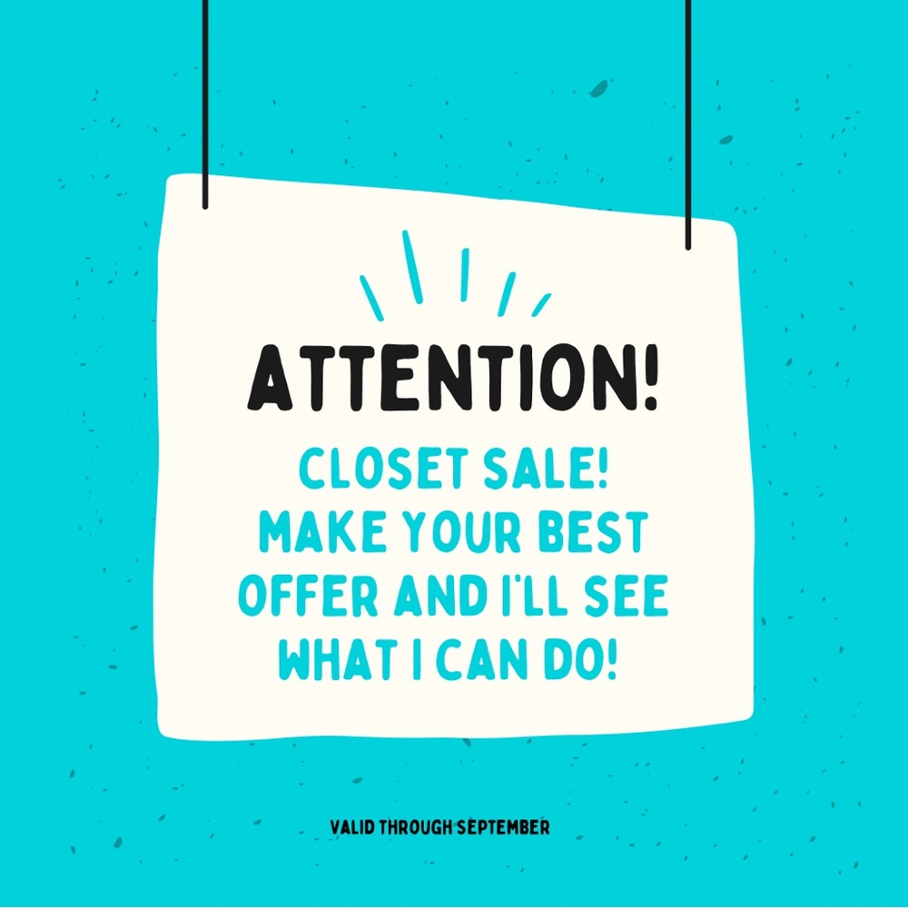 Make your best offers!
